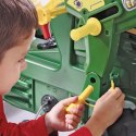 Duży Traktor dla dzieci na pedały Biegi Pompowane Koła Rolly Toys John Deere