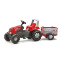 Traktor na pedały Przyczepa Junior 3-8 lat do 50kg Rolly Toys