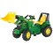 ROLLY Farmtrac Traktor na pedały John Deere Łyżka 3-8 Lat Rolly Toys