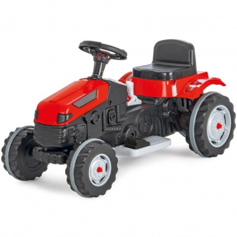 Duży czerwony traktor na akumulator 6V Woopie Duży czerwony traktor na akumulator 6V Woopie