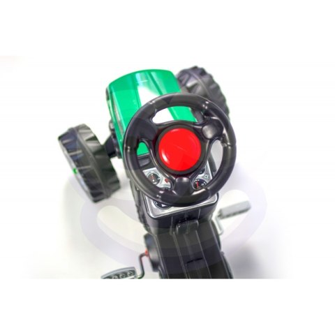 Traktor dla dzieci na Pedały z Przyczepą Farmer GoTrac MAXI Ciche Koła