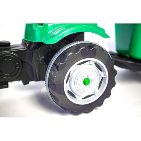 Traktor dla dzieci na Pedały z Przyczepą Farmer GoTrac MAXI Ciche Koła