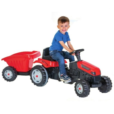 Traktor na Pedały Farmer GoTrac MAXI z Przyczepą Ciche Koła Woopie Traktor na Pedały Farmer GoTrac MAXI z Przyczepą Ciche Koła Woopie