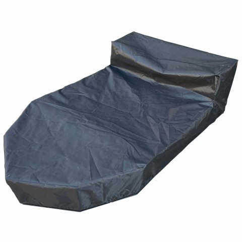 Drewniana Piaskownica dla dzieci Statek Piracki Doris ze Schowkiem + Pokrowiec 153 cm