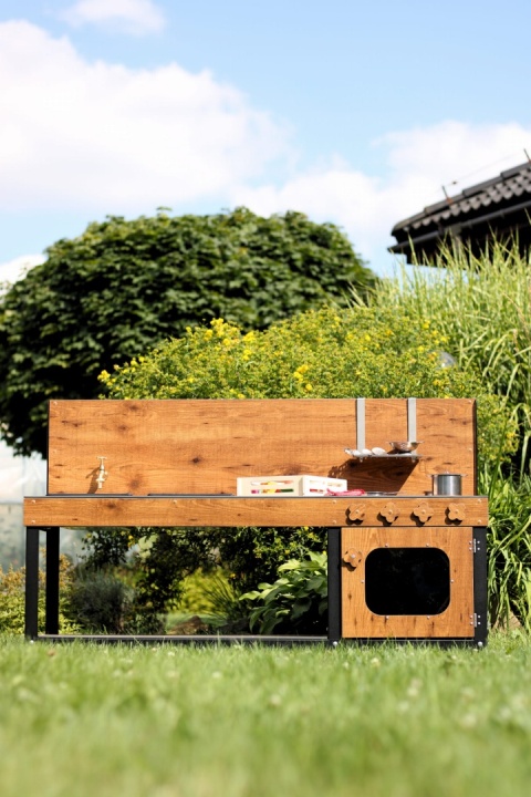 Duża Kuchnia błotna Eu Geniusza dla dzieci Materiał Premium + akcesoria Gratis