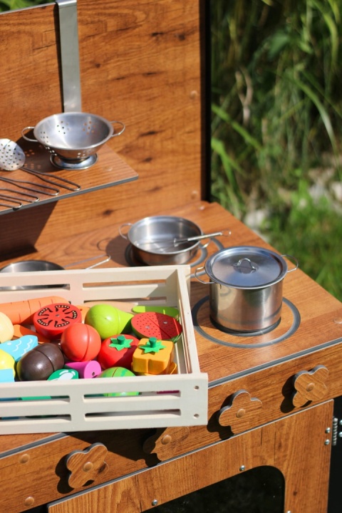 Duża Kuchnia błotna Eu Geniusza dla dzieci Materiał Premium + akcesoria Gratis