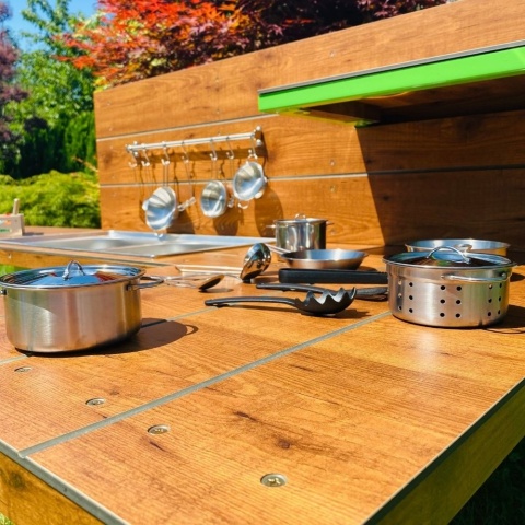 Duża kuchnia błotna do przedszkola szkoły Kreatywna Eko Kuchnia