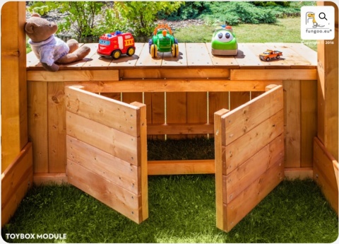 Duży Drewniany Plac Zabaw dla Dzieci XXl Joy 2x domek, 2x zjeżdżalnia, most, ścianka lina wspinaczkowa