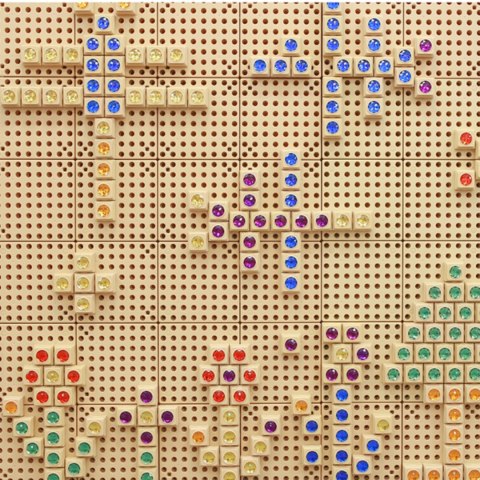 Drewniana Tablica Naukowa STEM dla dzieci Wolnostojąca XXL w Kształcie Domu + Akcesoria MASTERKIDZ