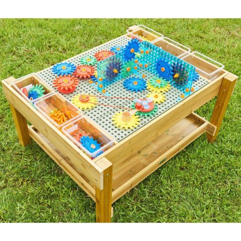 Drewniany Stół Stolik Edukacyjny 1200L STEM szkoła przedszkole MASTERKIDZ