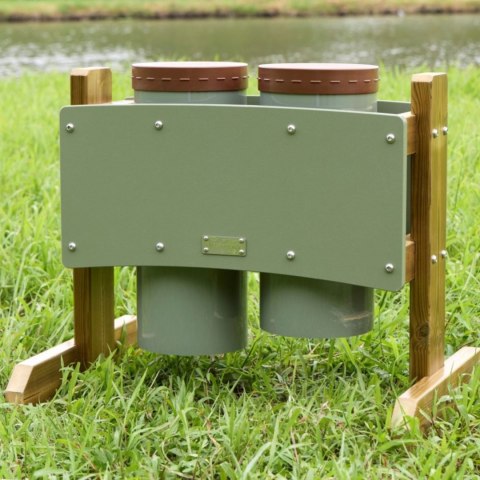 Dwa Bębny Konga Wolnostojące dla dzieci Podwórko Outdoor