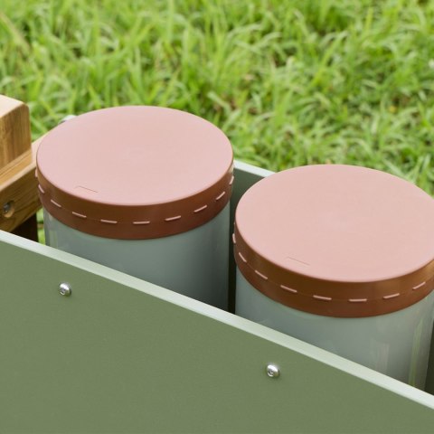 Dwa Bębny Konga Wolnostojące dla dzieci Podwórko Outdoor