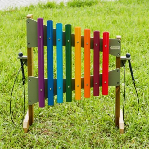 Kolorowe Cymbałki Wolnostojące 95cm dla dzieci Outdoor MASTERKIDZ