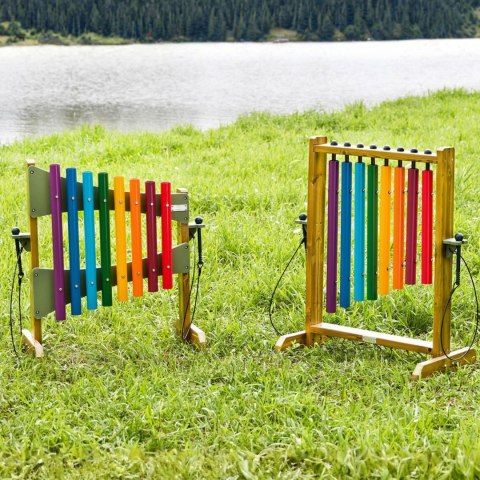 Kolorowe Cymbałki Wolnostojące 95cm dla dzieci Outdoor MASTERKIDZ