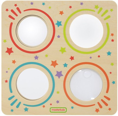 MASTERKIDZ Sensoryczna Tablica Lustra I Soczewki Zakrzywienia Obrazu Montessori