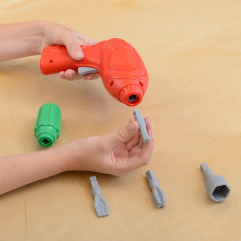 Wolnostojąca Tablica Kreatywna Naukowa Ściana STEM dla dzieci + Akcesoria Kołki Klocki Narzędzia MASTERKIDZ