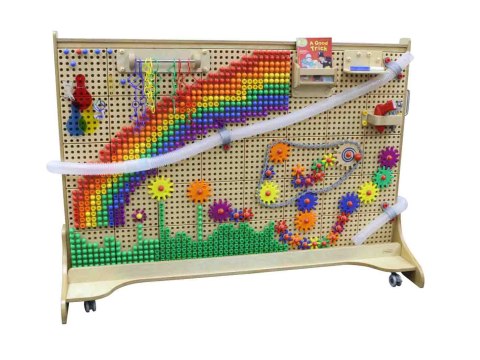 Wolnostojąca Tablica Naukowa Kreatywna STEM 166 x 125 MASTERKIDZ