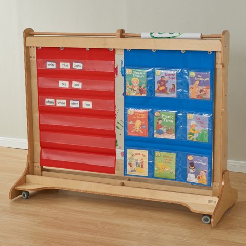 Ogromna Drewniana Sztaluga Okienko Do Malowania dla dzieci MASTERKIDZ szkoły przedszkola