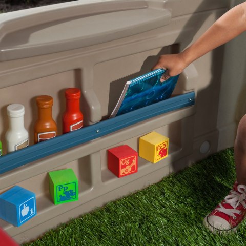 Duży Domek Ogrodowy z Ławeczkami Dla Dzieci na podwórko Wysoka jakość STEP2