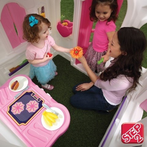 Uroczy Domek ogrodowy dla Dzieci w Serduszka Premium Step2