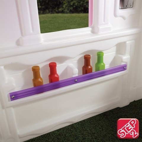 Uroczy Domek ogrodowy dla Dzieci w Serduszka Premium Step2