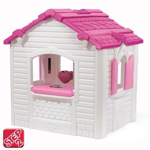 Uroczy Domek ogrodowy dla Dzieci w Serduszka Premium Step2