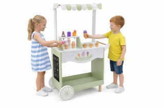 VIGA PolarB Drewniany Stragan z Lodami Lodziarnia Mobilna