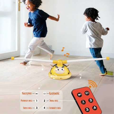 WOOPIE Gra Zręcznościowa Skakanka Automatyczna 2w1 Rzut do Celu Pszczółka