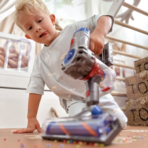 Interaktywny Odkurzacz Pionowy dla dzieci zabawka 3w1 dla Dzieci z Funkcją Ssania