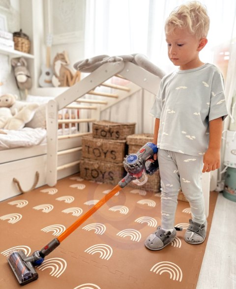 Interaktywny Odkurzacz Pionowy dla dzieci zabawka 3w1 dla Dzieci z Funkcją Ssania