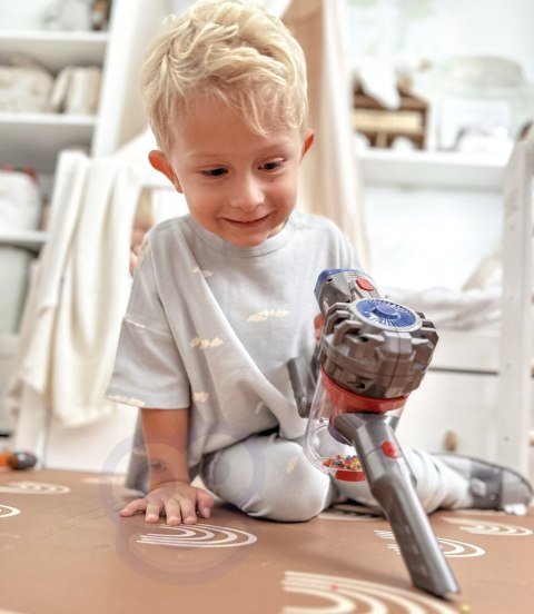 Interaktywny Odkurzacz Pionowy dla dzieci zabawka 3w1 dla Dzieci z Funkcją Ssania