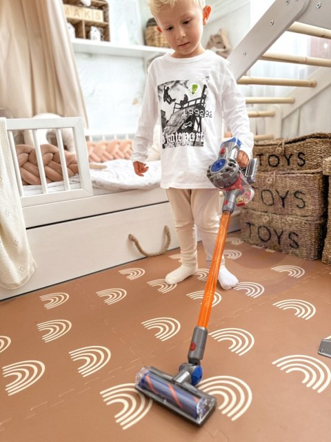 Interaktywny Odkurzacz Pionowy dla dzieci zabawka 3w1 dla Dzieci z Funkcją Ssania