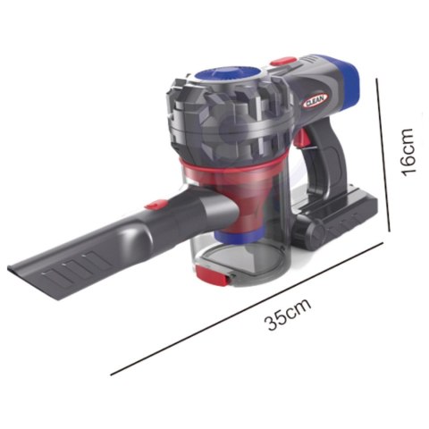 Interaktywny Odkurzacz Pionowy dla dzieci zabawka 3w1 dla Dzieci z Funkcją Ssania