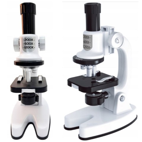 WOOPIE Mikroskop Cyfrowy LED Przybliżenie do 1200x Zestaw XXL z Adapterem do Smartfona