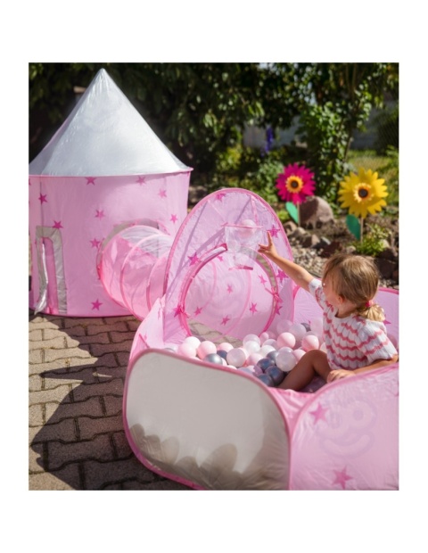 Namiot Pałac Księżniczki XXL Domek Tunel Suchy basen