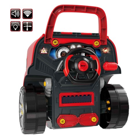 Ciężarówka duży Zestaw do Składania Montażu dla chłopca + Akcesoria 61 el.