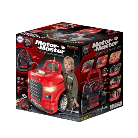 Ciężarówka duży Zestaw do Składania Montażu dla chłopca + Akcesoria 61 el.