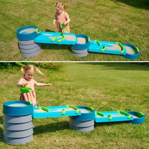 Wodny Tor dla dzieci zabawa na dworze 29 elementów AquaPlay