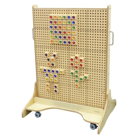 Drewniana Tablica edukacyjna kreatywna STEM MASTERKIDZ Wolnostojąca szkoły przedszkola