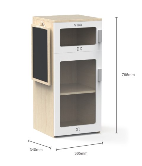 Drewniany Stragan Sklep Supermarket XXL dla dzieci Zestaw Sprzedawca VIGA