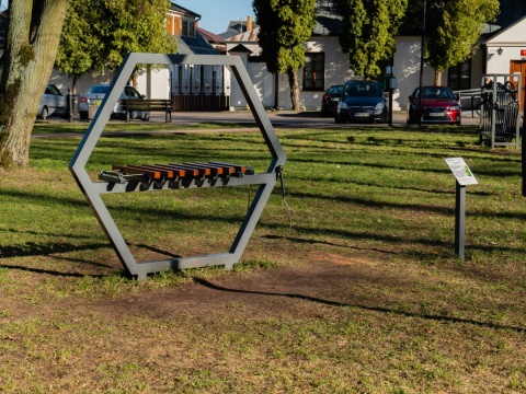 Duży Ksylofon na plac zabaw dla dzieci Instrument muzyczny outdoor | Nauka i Zabawa