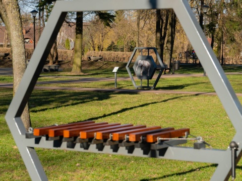 Duży Ksylofon na plac zabaw dla dzieci Instrument muzyczny outdoor | Nauka i Zabawa