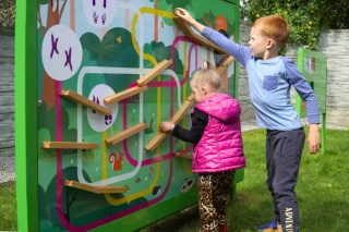Duży Kulodrom Magnetyczny Edukacyjny na Plac Zabaw Dwustronny dla dzieci | Placówki Edukacyjne