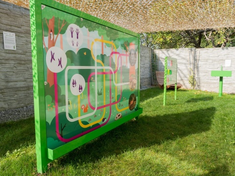 Duży Kulodrom Magnetyczny Edukacyjny na Plac Zabaw Dwustronny dla dzieci | Placówki Edukacyjne