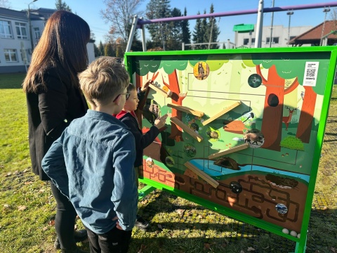 Duży Kulodrom Magnetyczny Edukacyjny na Plac Zabaw Dwustronny dla dzieci | Placówki Edukacyjne