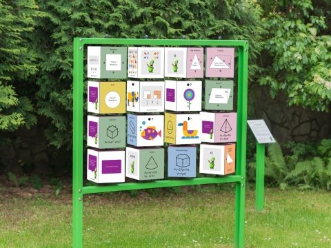 Edukacyjna Gra Memory Matematyczna na Plac Zabaw Nauka i Zabawa