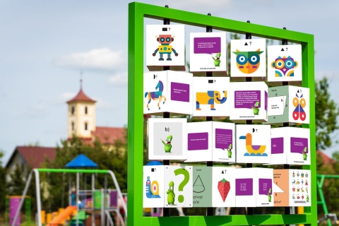 Edukacyjna Gra Memory Matematyczna na Plac Zabaw Nauka i Zabawa