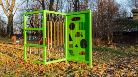 Edukacyjny Panel Sensoryczno Muzyczny Ścieżka sensoryczna na Plac Zabaw do Szkoły Przedszkola