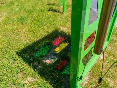 Edukacyjny Panel Sensoryczno Muzyczny Ścieżka sensoryczna na Plac Zabaw do Szkoły Przedszkola