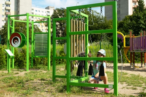 Edukacyjny Muzyczny Plac Zabaw Panel muzyczny dźwięki certyfikat / Szkoła Przedszkole